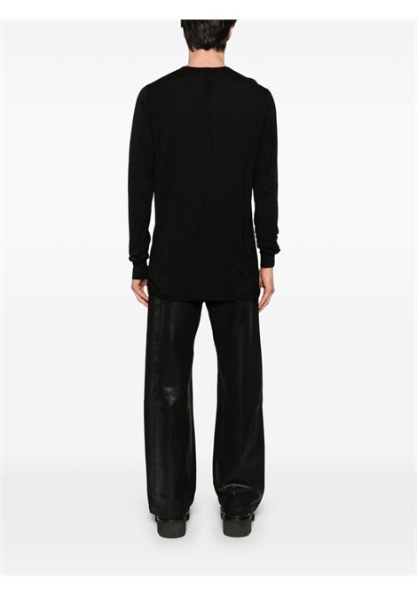 t-shirt level uomo nera RICK OWENS DRKSHDW | DU01E3260 BH09